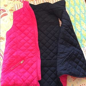 Reversible winter vest